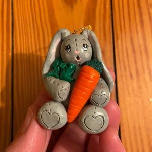 Rabbit Christmas ornament